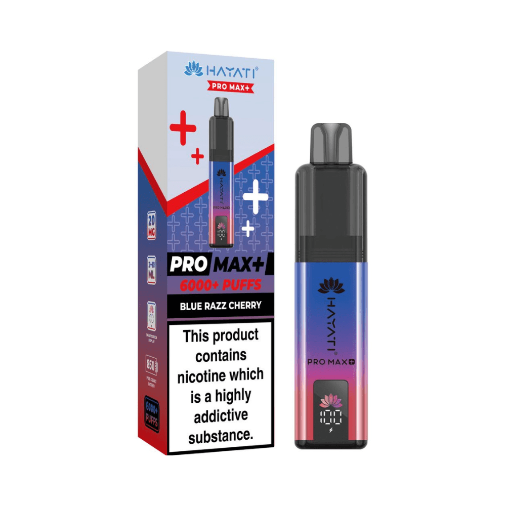 Hayati Pro Max Plus Blue Razz Cherry