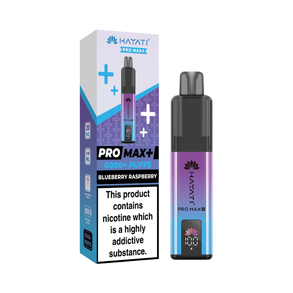 Hayati Pro Max Plus Blueberry Raspberry