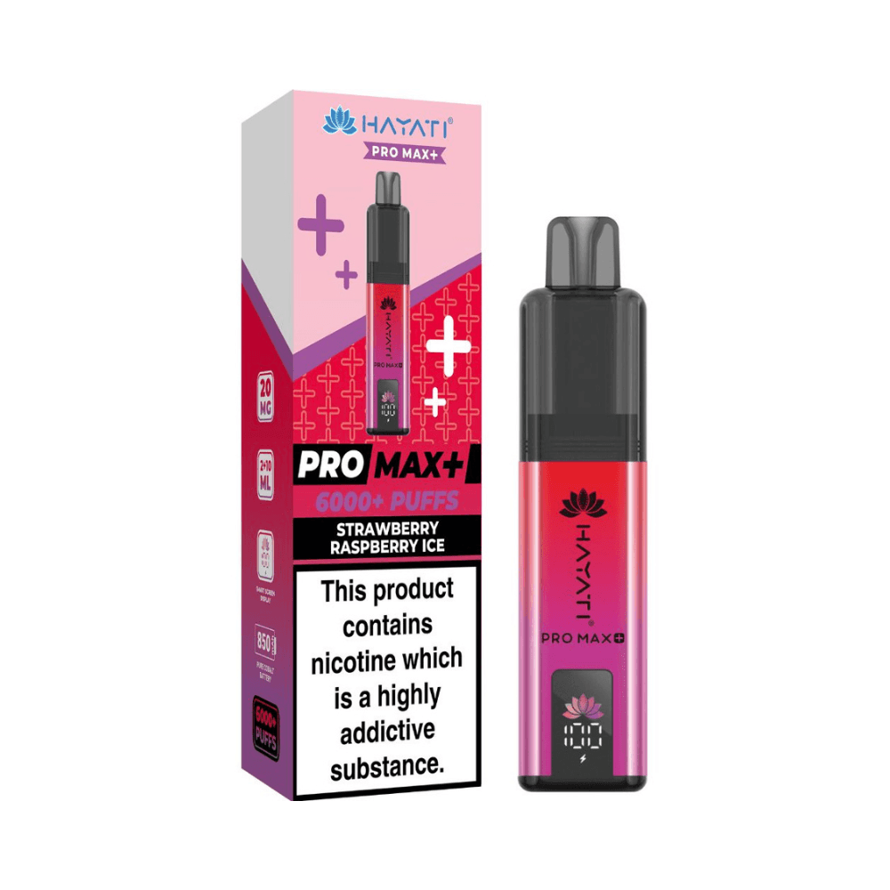 Hayati Pro Max Plus Strawberry Raspberry Ice