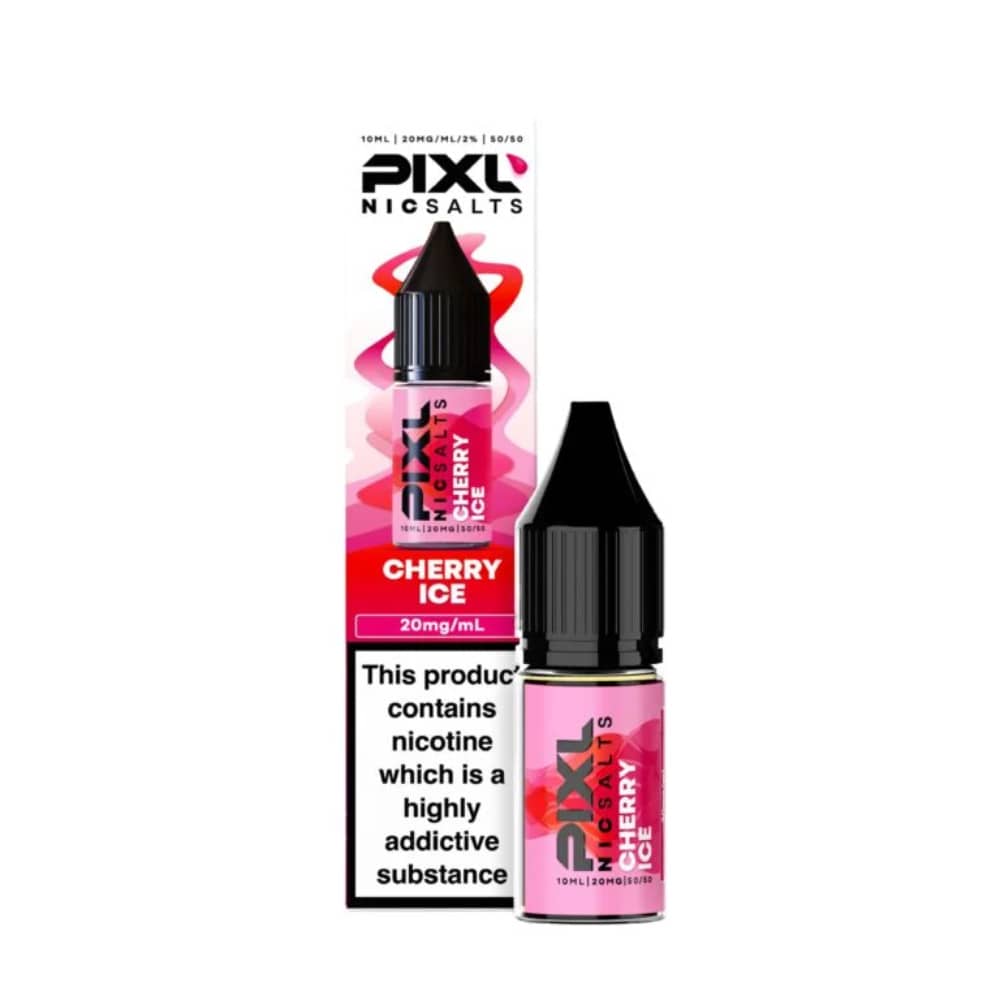Pixl Nic Salts 10ml E liquids Chery Ice 20mg