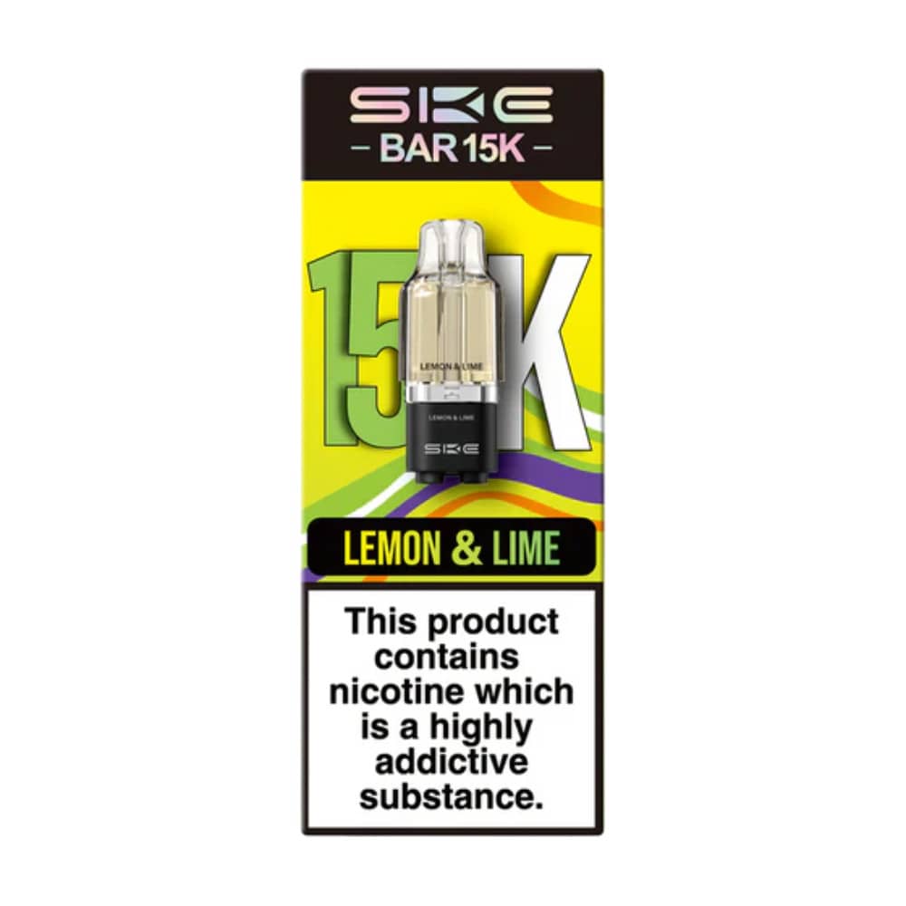 Ske Bar 15k Refill Pods Lemon Lime