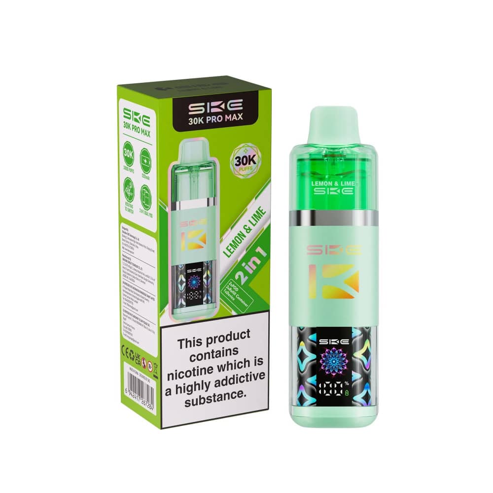 SKE 30k Pro Max Vape Kit Lemon Lime