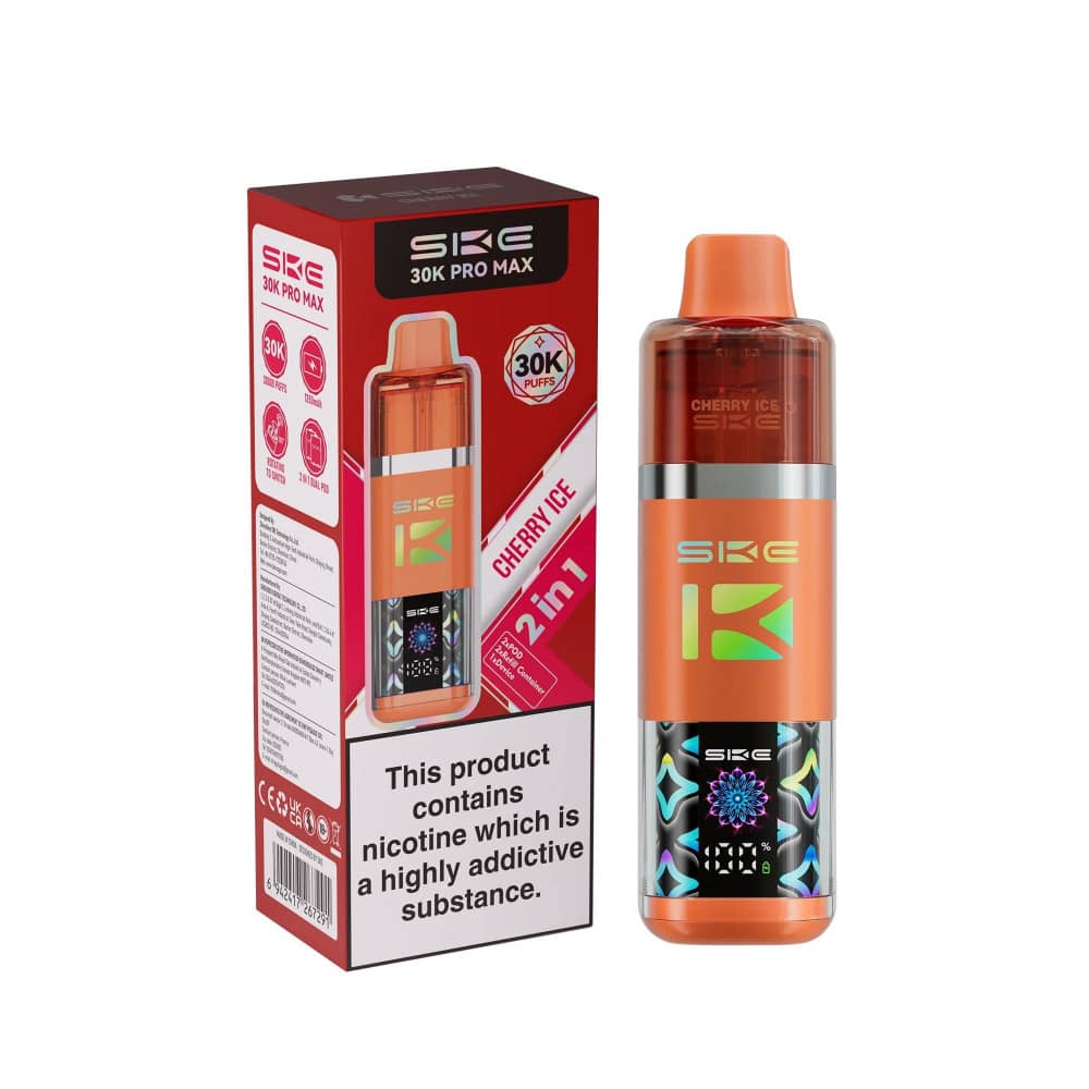 SKE 30k Pro Max Vape Kit Cherry Ice