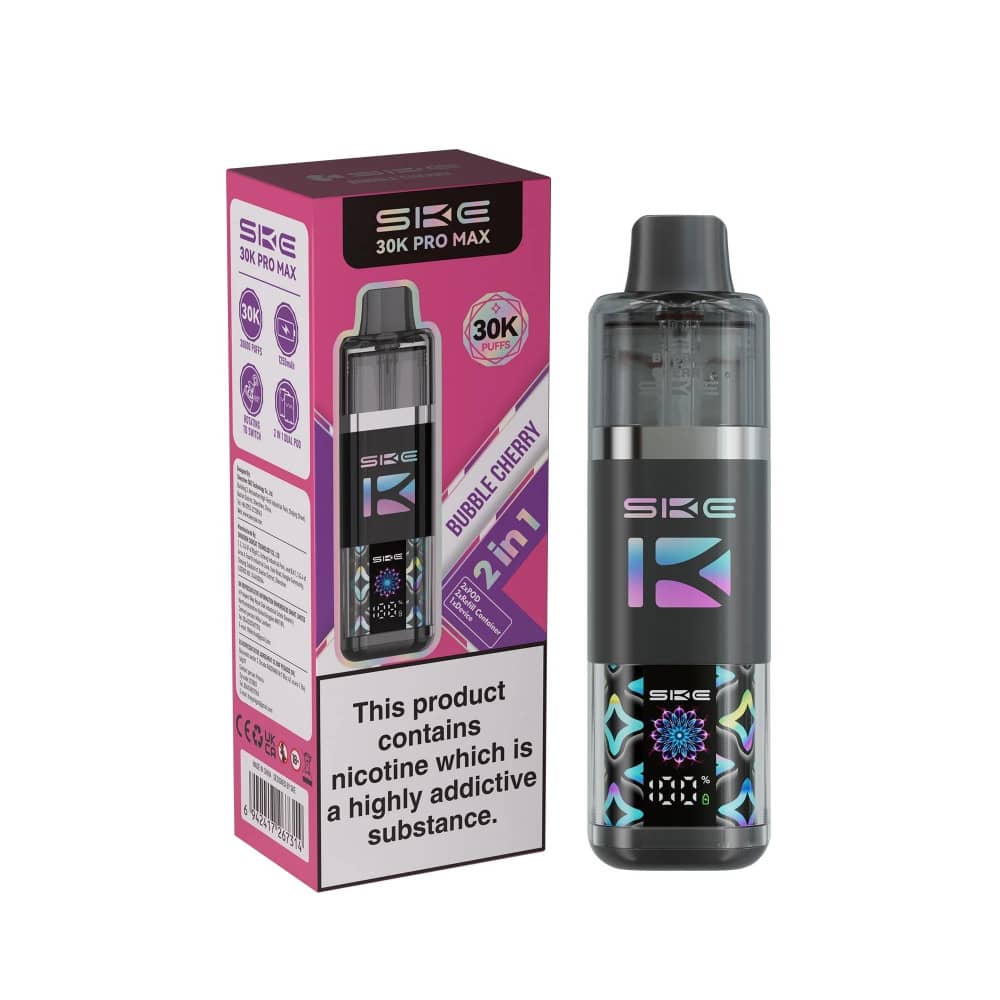 SKE 30k Pro Max Vape Kit Bubble Cherry