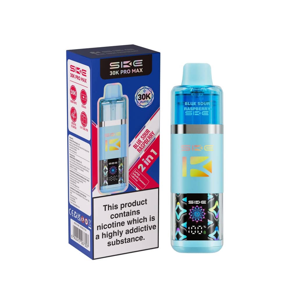 SKE 30k Pro Max Vape Kit Blue Sour Raspberry
