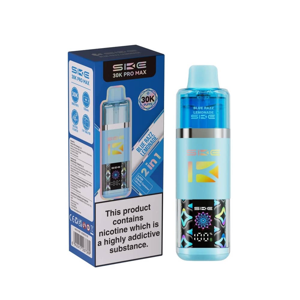 SKE 30k Pro Max Vape Kit Blue Razz Lemonade