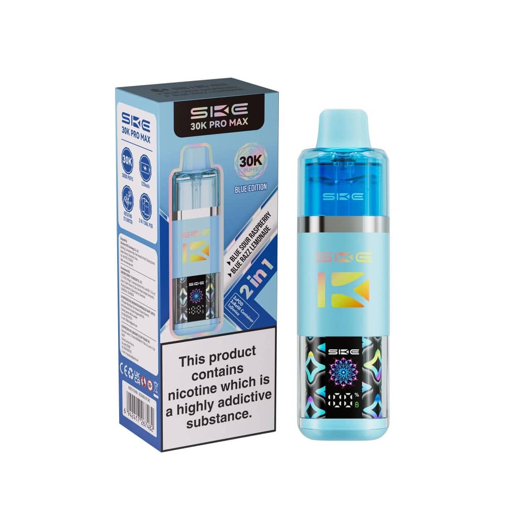 SKE 30k Pro Max Vape Kit Blue Edition