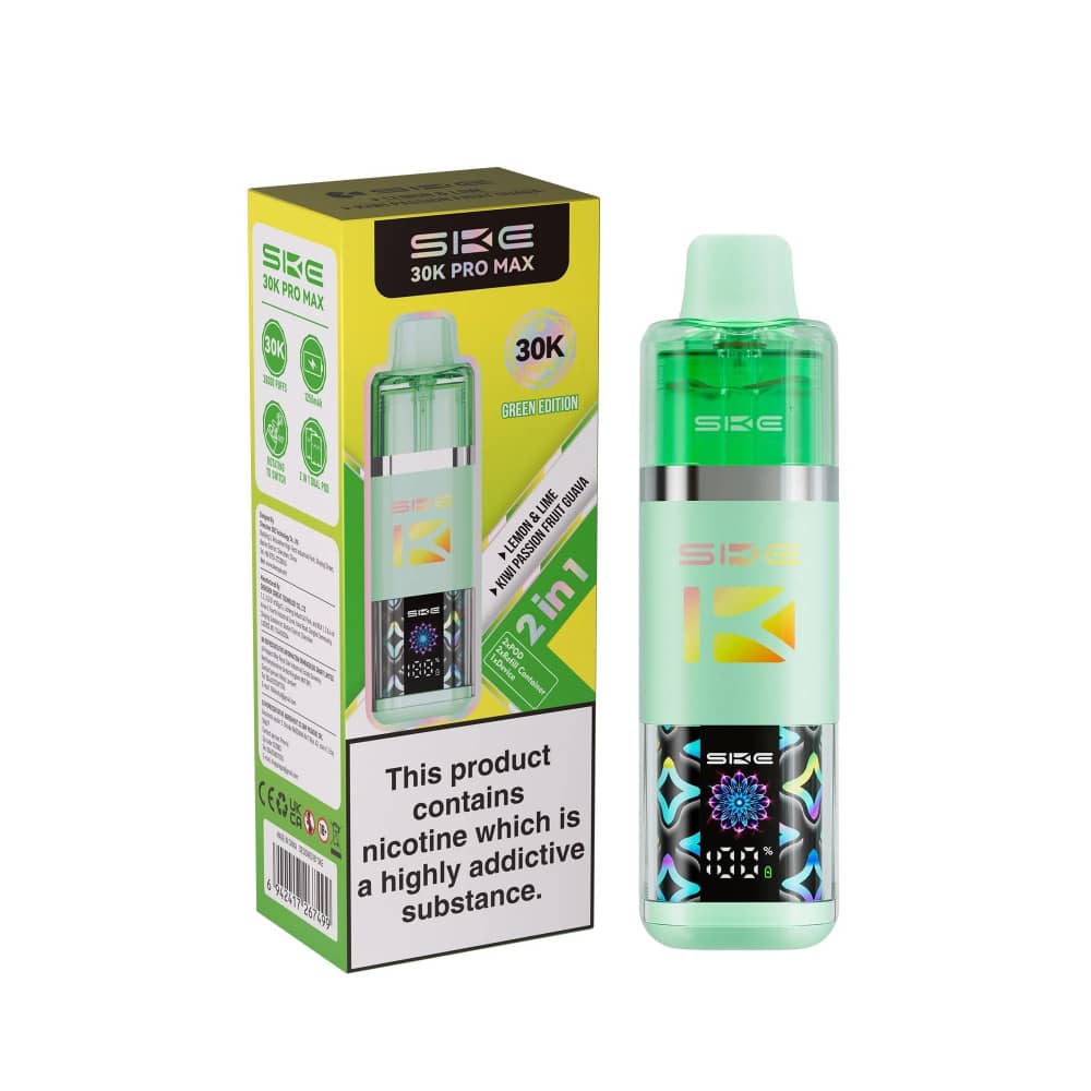 SKE 30k Pro Max Vape Kit Green Edition