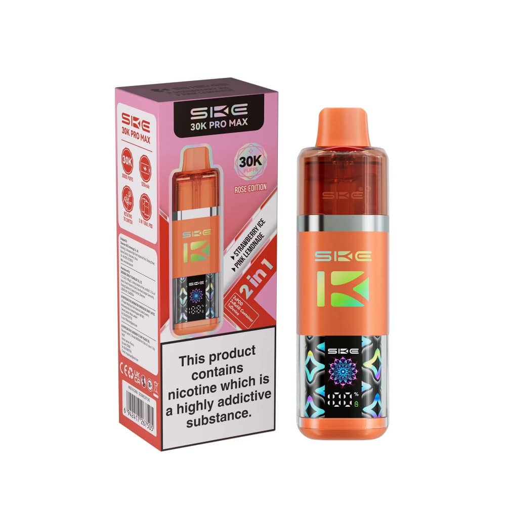 SKE 30k Pro Max Vape Kit Rose Edition