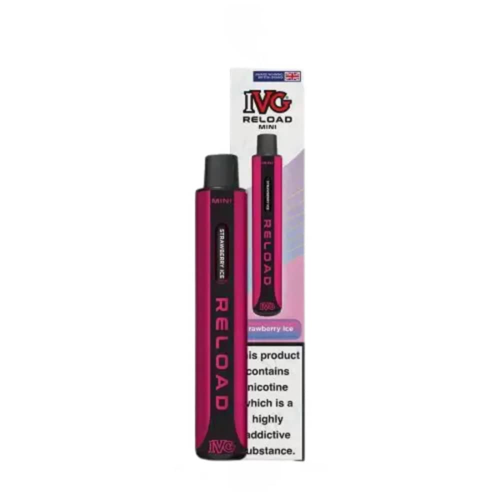 IVG Reload Mini Vape Kit Strawberry Ice