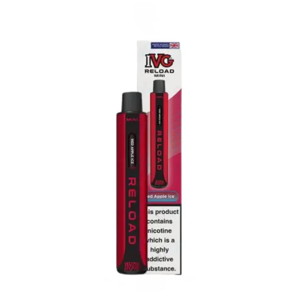 IVG Reload Mini Vape Kit Red Apple Ice