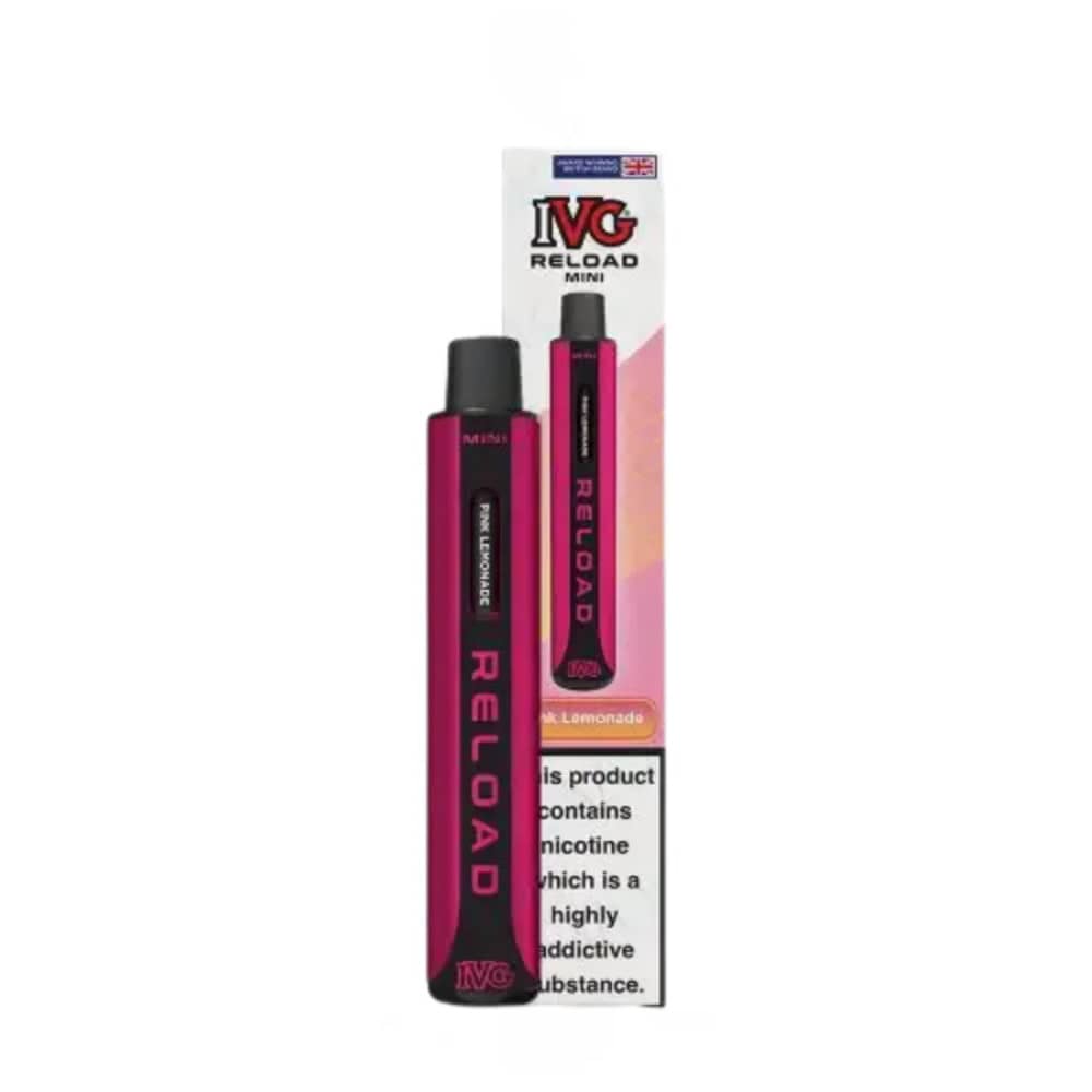 IVG Reload Mini Vape Kit Pink Lemonade