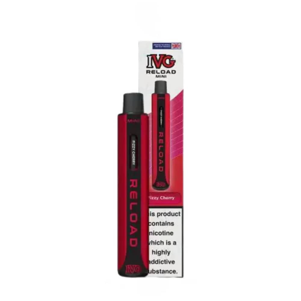 IVG Reload Mini Vape Kit Fizzy Cherry