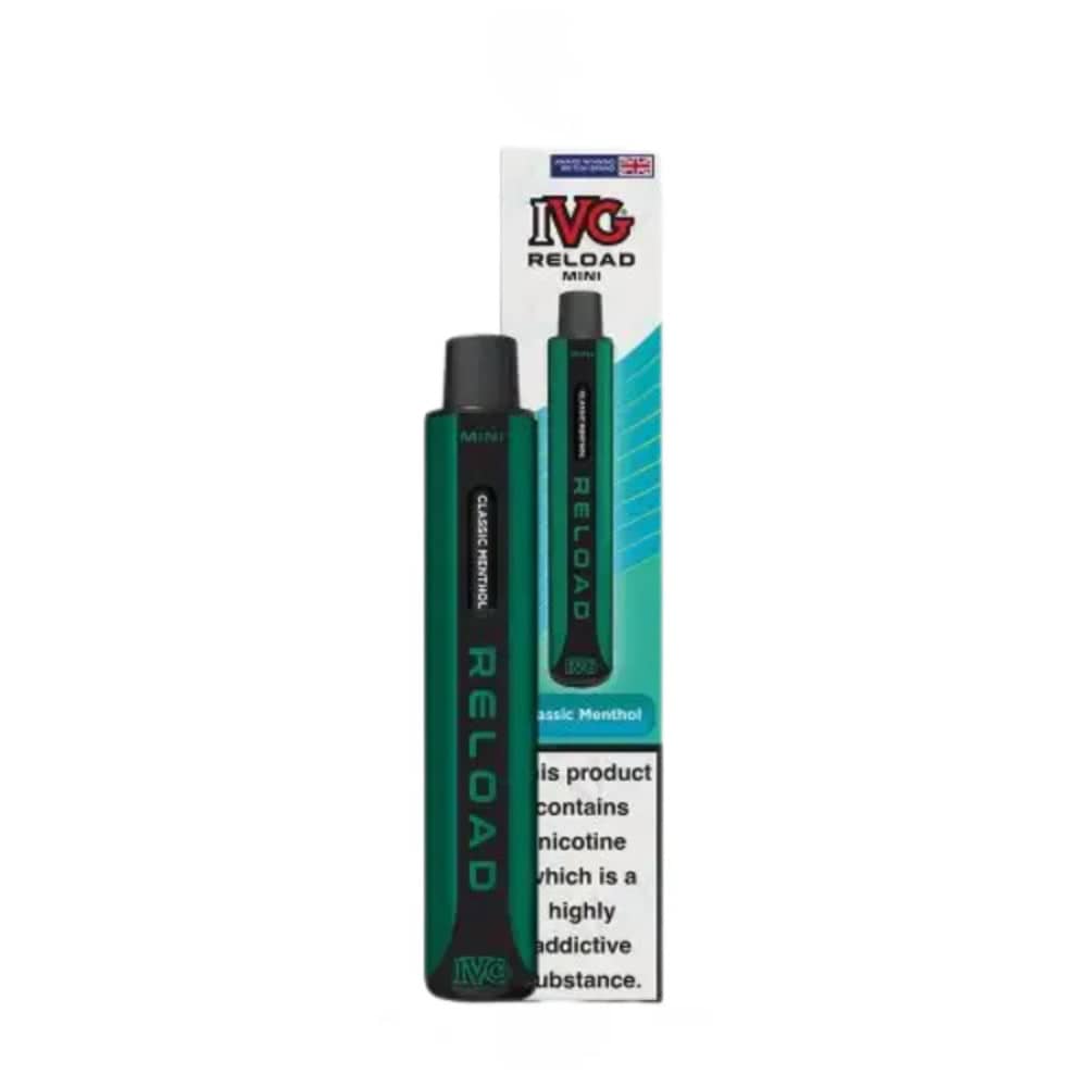 IVG Reload Mini Vape Kit Classic Menthol