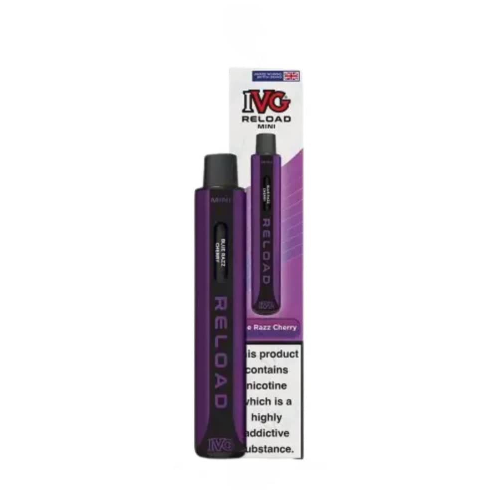 IVG Reload Mini Vape Kit Blue Razz Cherry