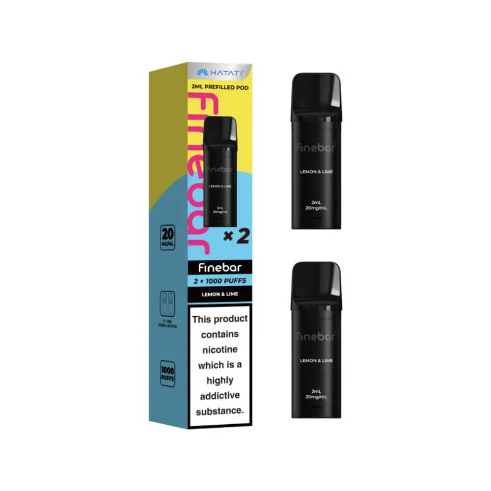 Hayati Finebar Refill Pods Lemon & Lime