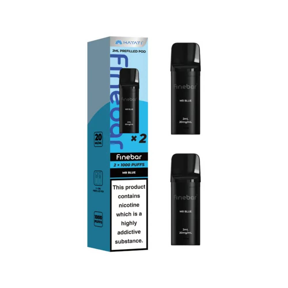 Hayati Finebar Refill Pods Mr Blue