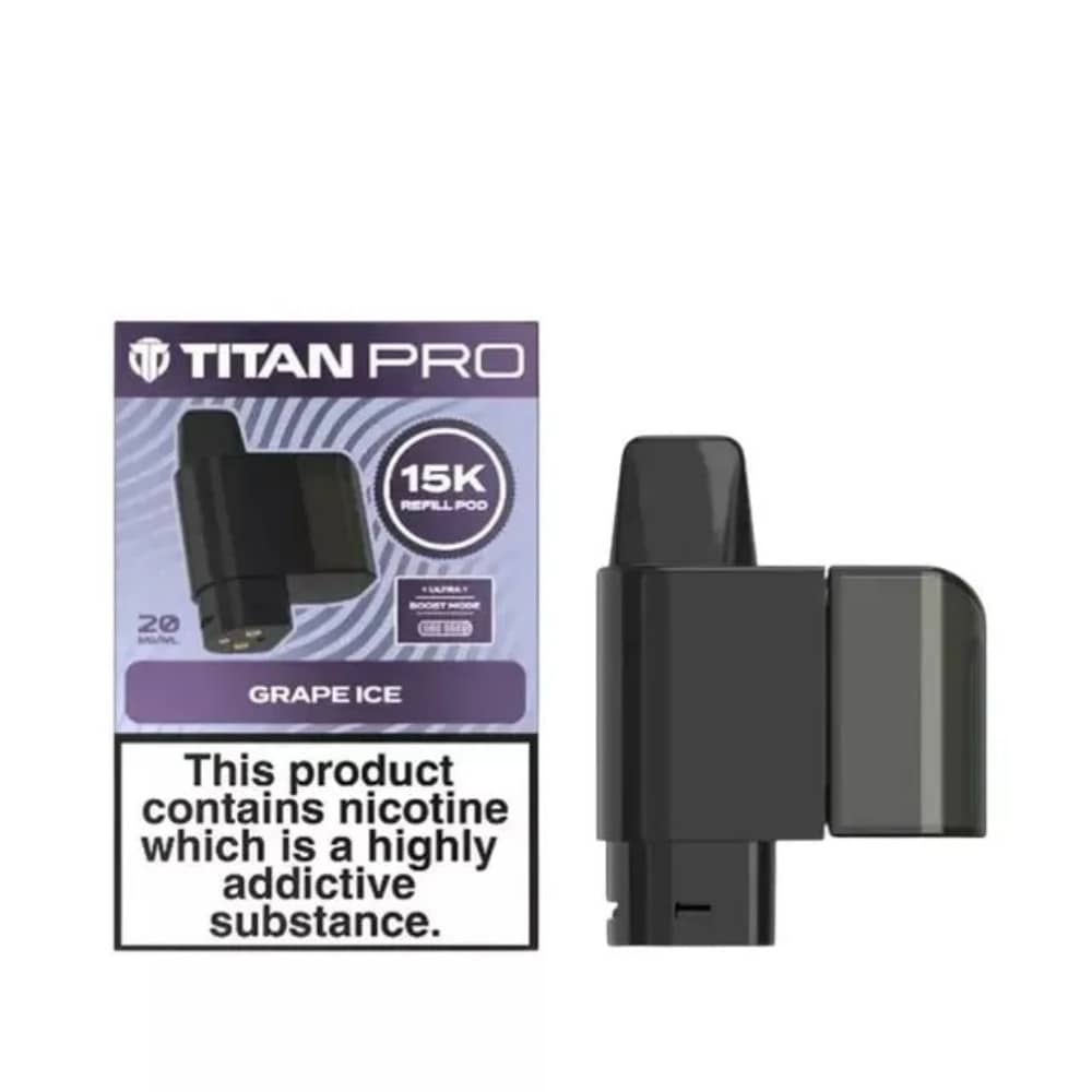 Titan Pro 15K Prefilled Pod Grape Ice