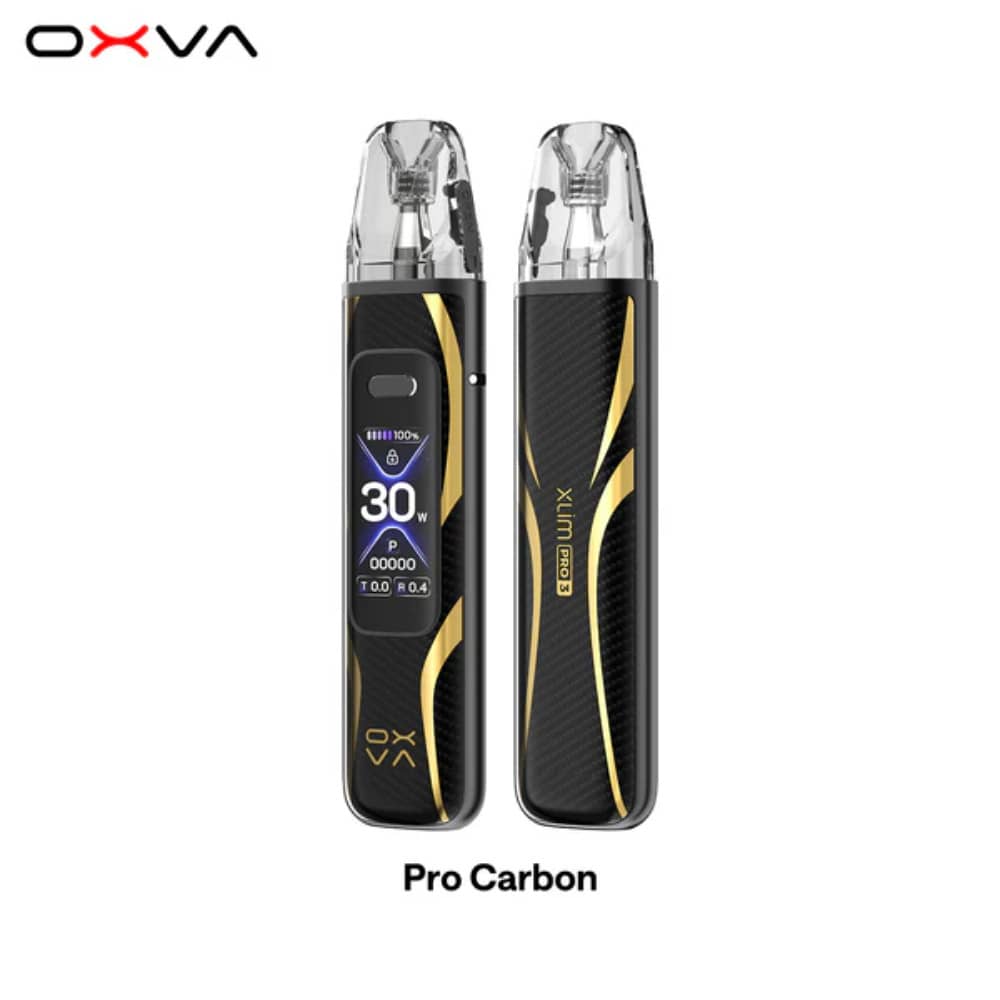 Oxva Xlim PRO 3 Vape Kit Pro Carbon