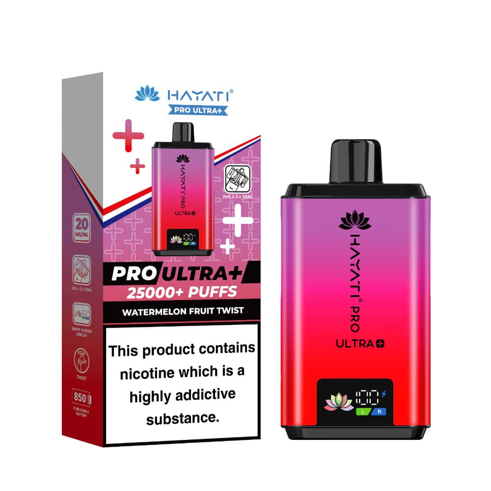 Hayati Pro Ultra Plus 25k Watermelon Fruit Twist