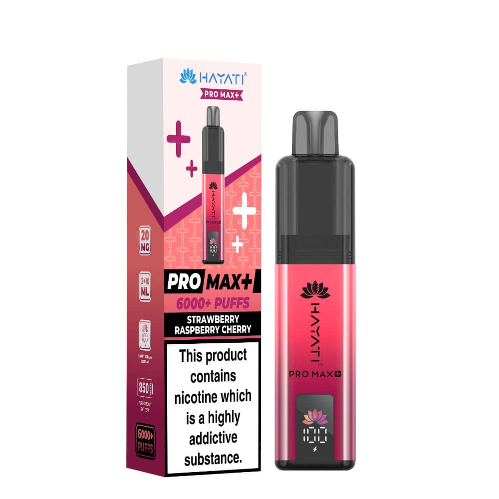 Hayati Pro Max Plus Strawberry Raspberry Cherry