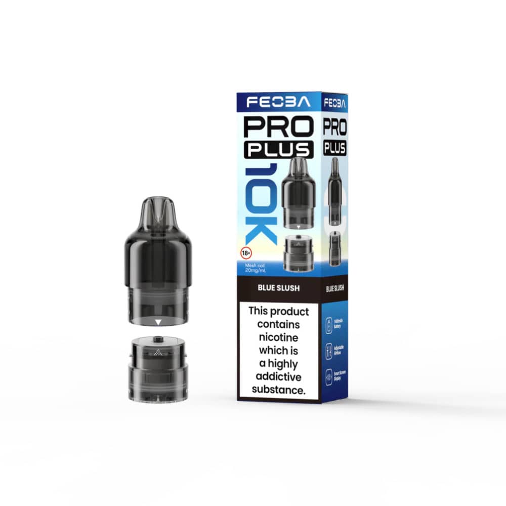 Feoba Pro Plus 10k Refill Pods Blue Slush