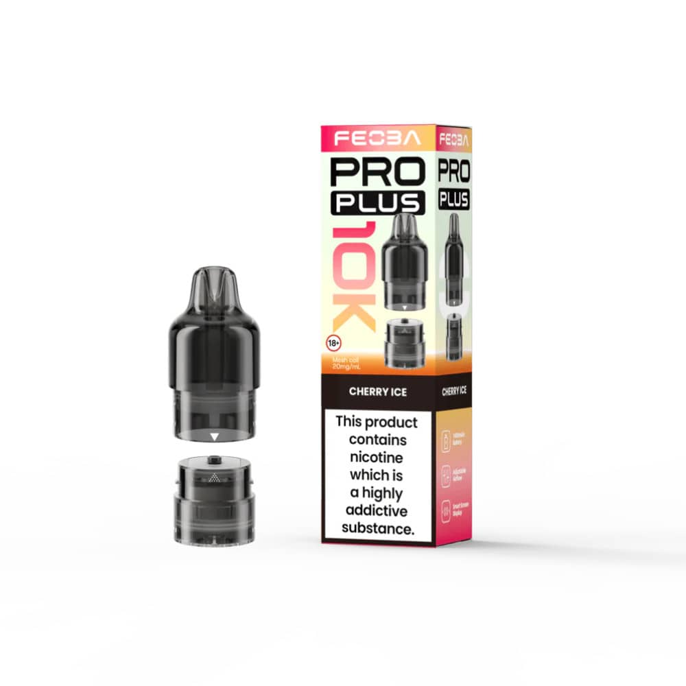 Feoba Pro Plus 10k Refill Pods Cherry Ice