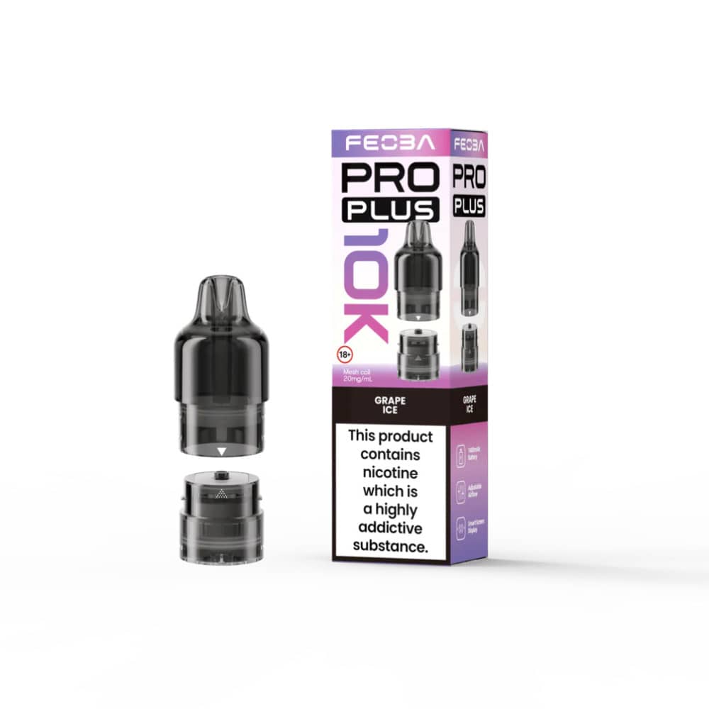 Feoba Pro Plus 10k Refill Pods Grape Ice
