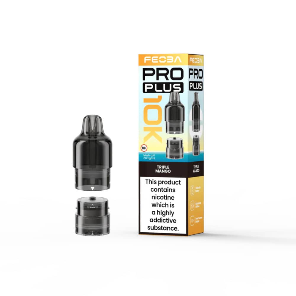 Feoba Pro Plus 10k Refill Pods Triple Mango