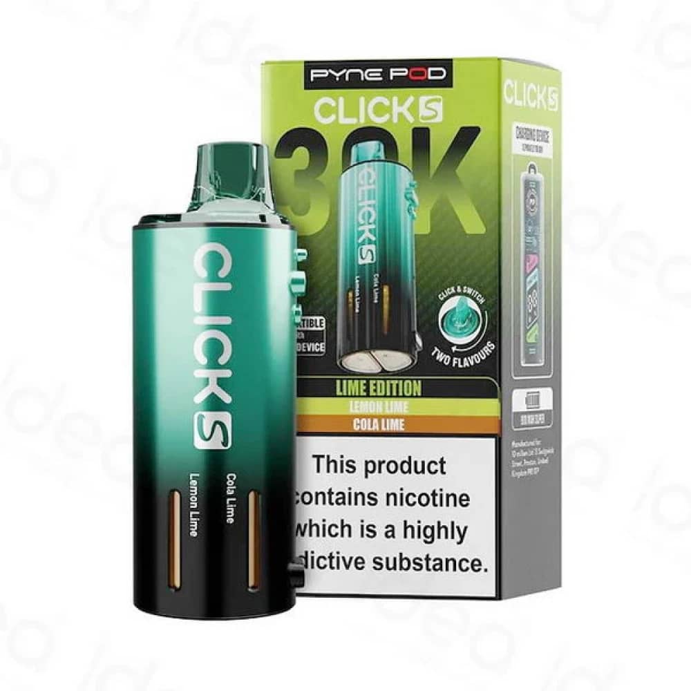 Pyne Pod Click S 30k Refill Pods Lime Edition
