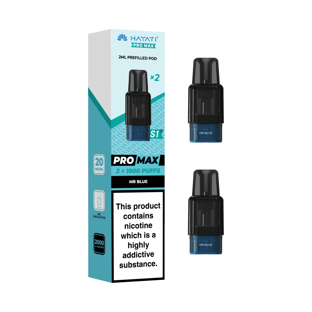 Hayati Pro Max S1 Refill Pods Mr Blue