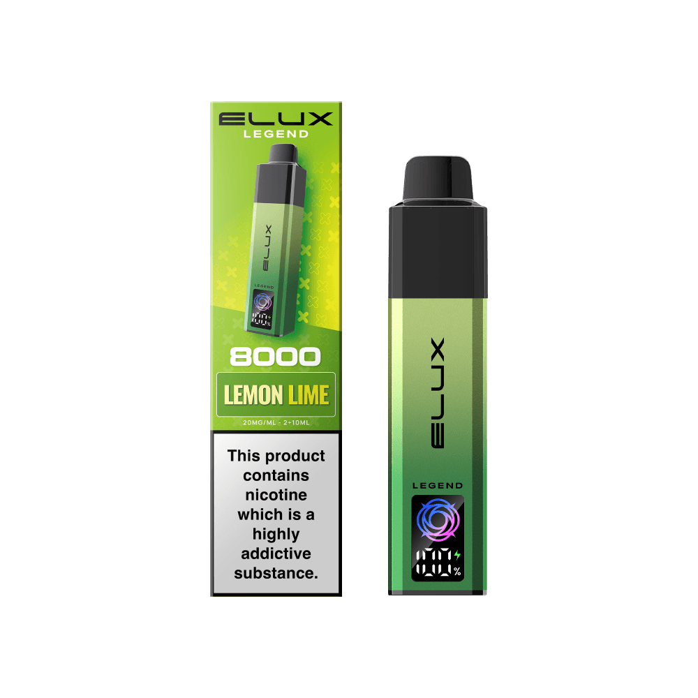 Elux Legend 8000 Pod Vape Kit Box of 5