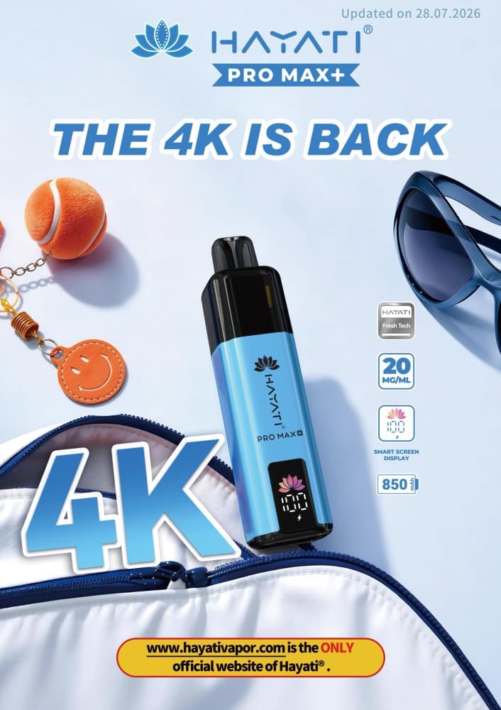 Hayati Pro Max Plus 4K Vape Kit