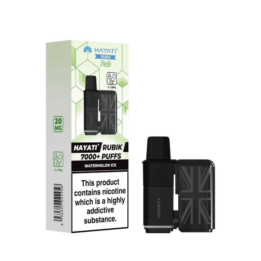  Watermelon Ice Hayati Rubik 7000 Refill Pods