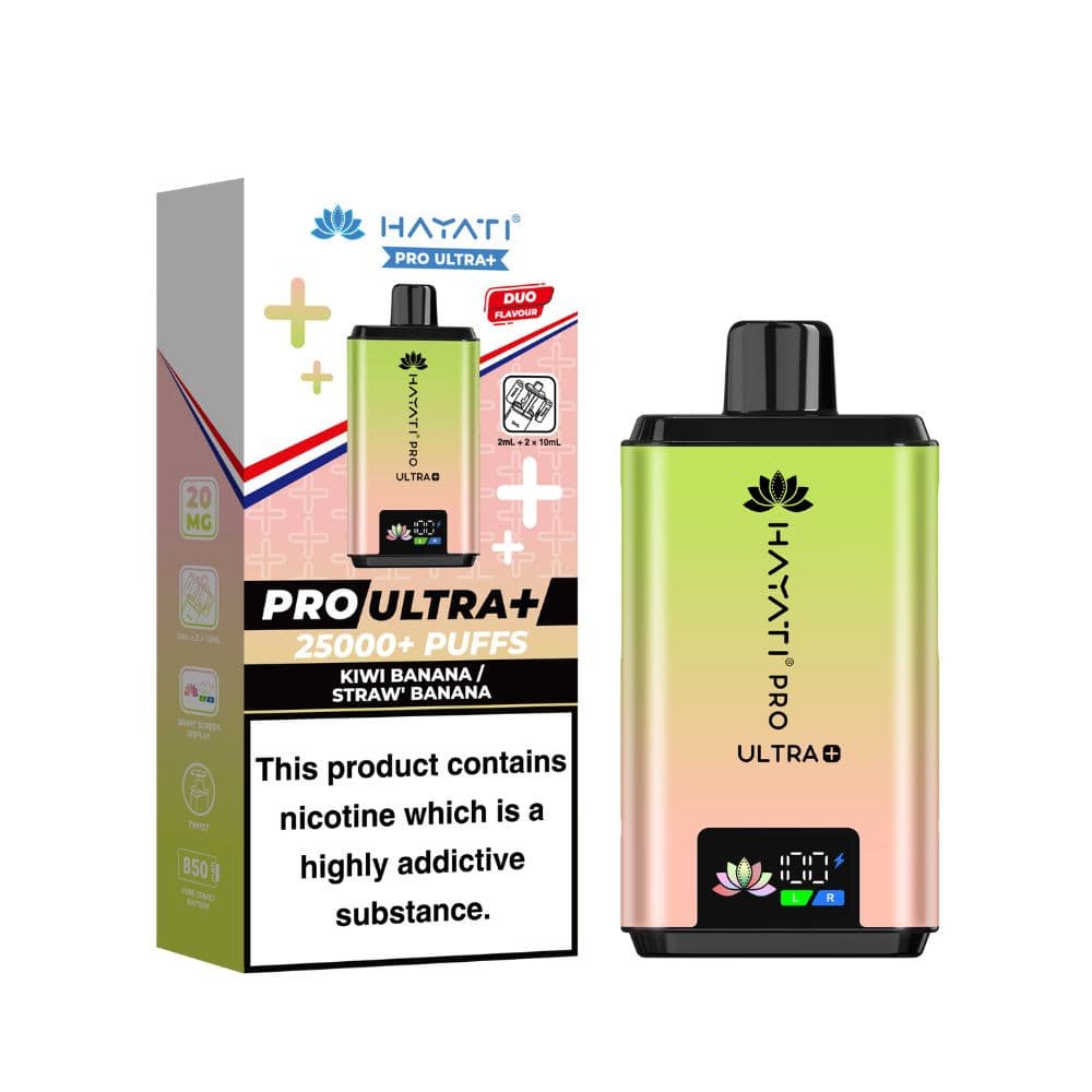  Kiwi Banana / Strawberry Banana Hayati Pro Ultra Plus 25k