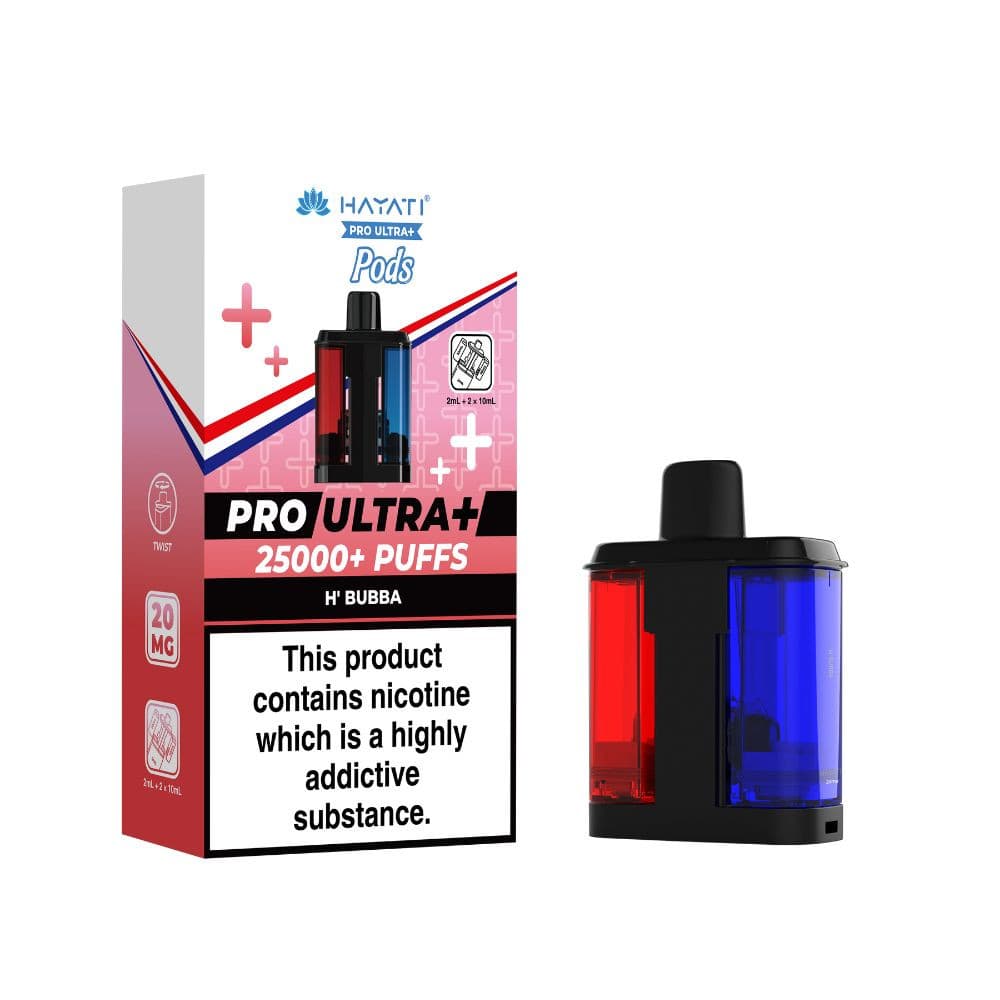  H' Bubba Hayati Pro Ultra Plus 25K Refill Pods