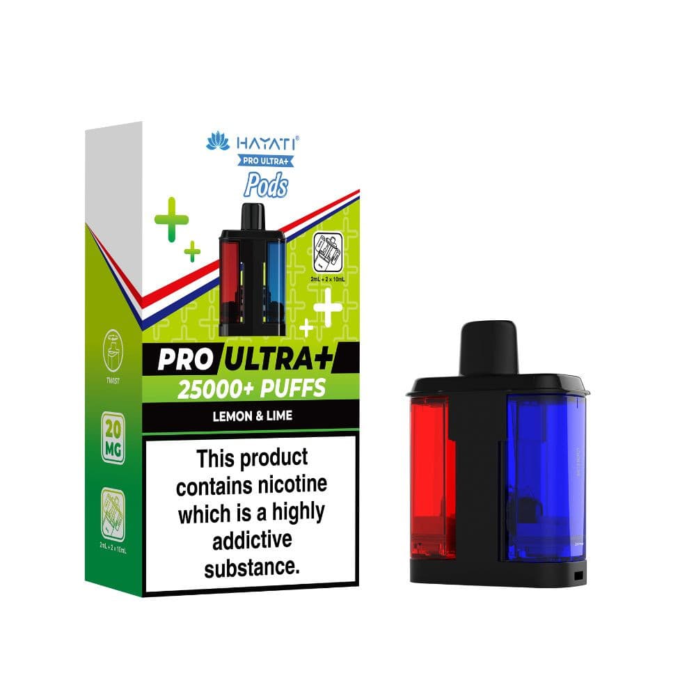  Lemon & Lime Hayati Pro Ultra Plus 25K Refill Pods