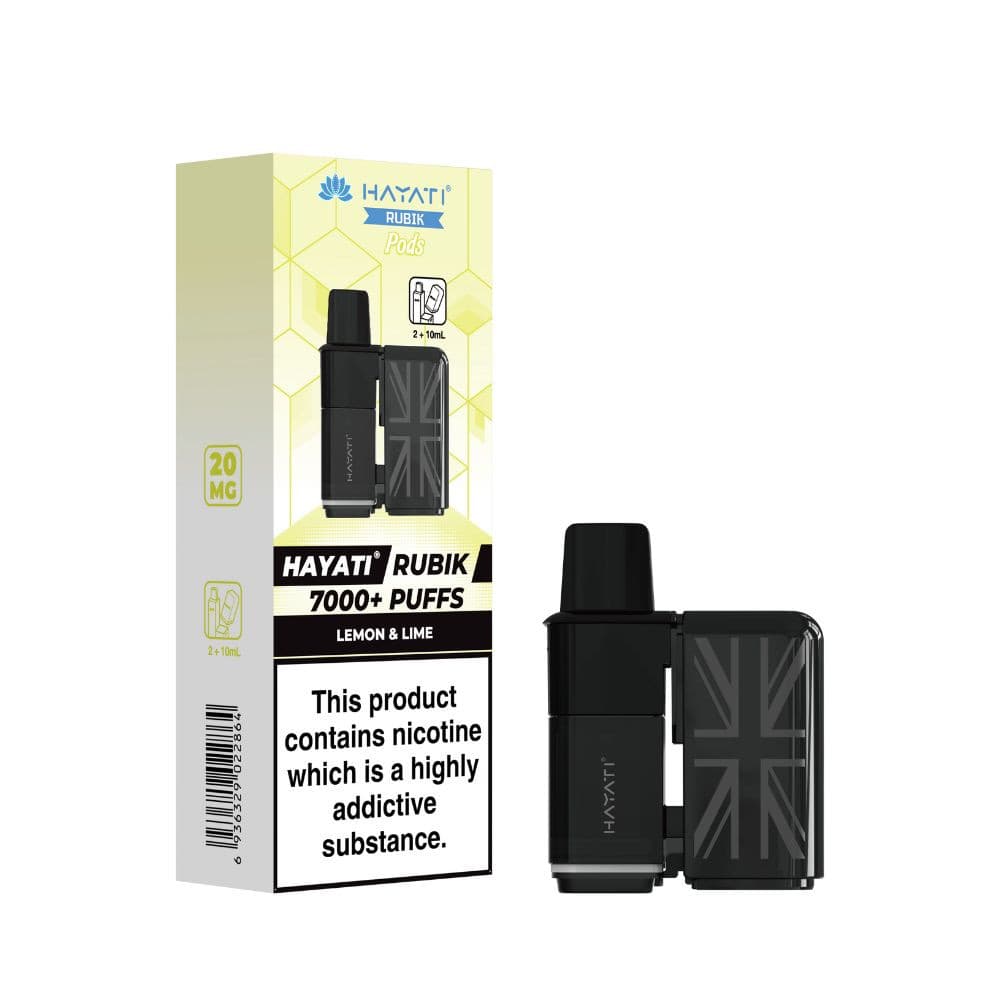  Lemon & Lime Hayati Rubik 7000 Refill Pods