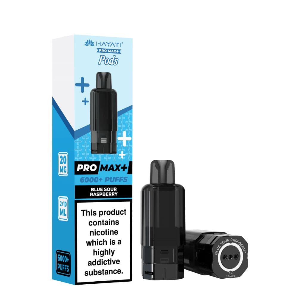  Blue Sour Raspberry Hayati Pro Max Plus Refill Pods