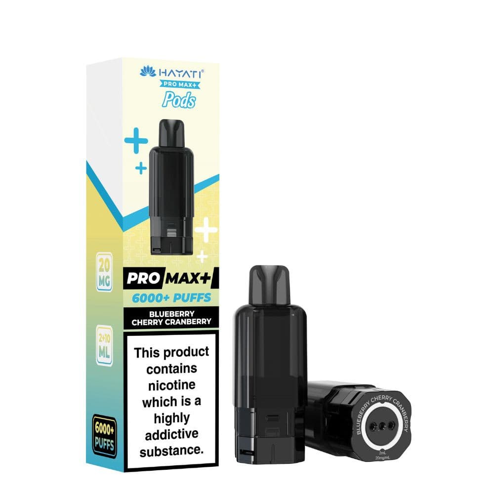 Blueberry Cherry Cranberry Hayati Pro Max Plus Refill Pods
