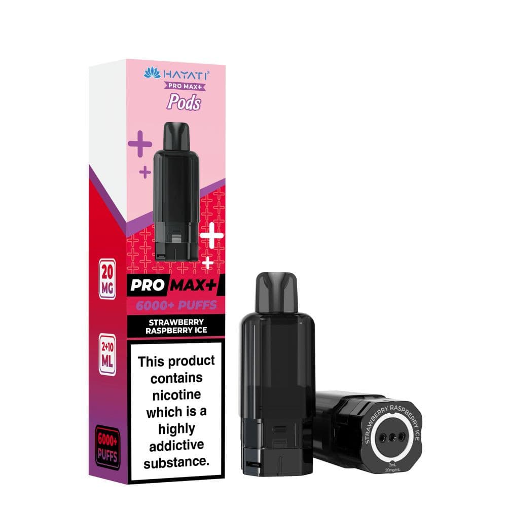  Strawberry Raspberry Ice Hayati Pro Max Plus Refill Pods