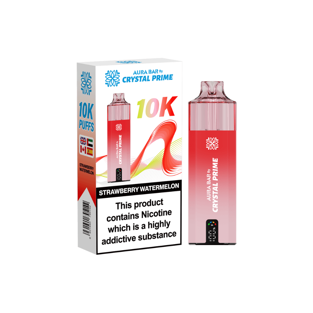  Strawberry Watermelon Crystal Prime Aura Bar 10K