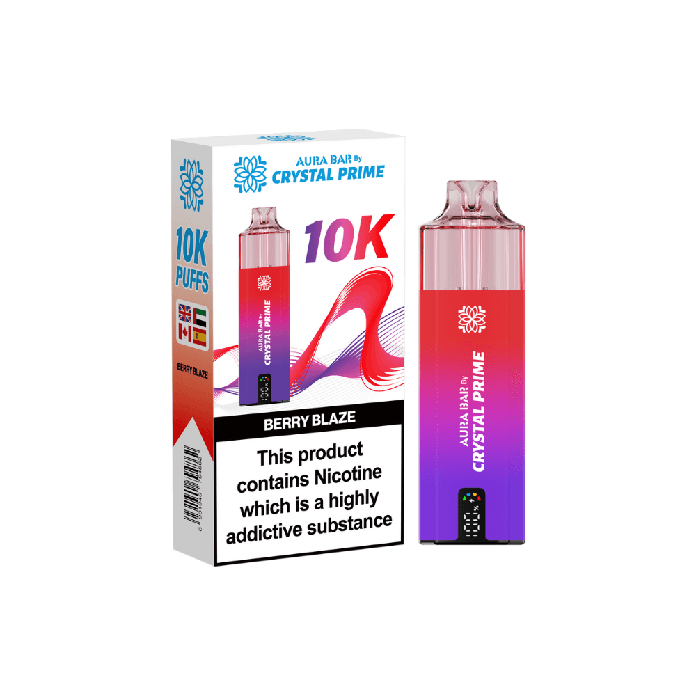  Berry Blaze Crystal Prime Aura Bar 10K