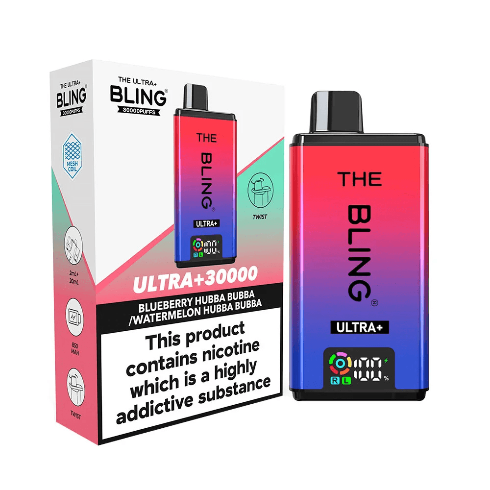  Blueberry Hubba Bubba / Watermelon Hubba Bubba The Crystal Bling Ultra Plus 30K