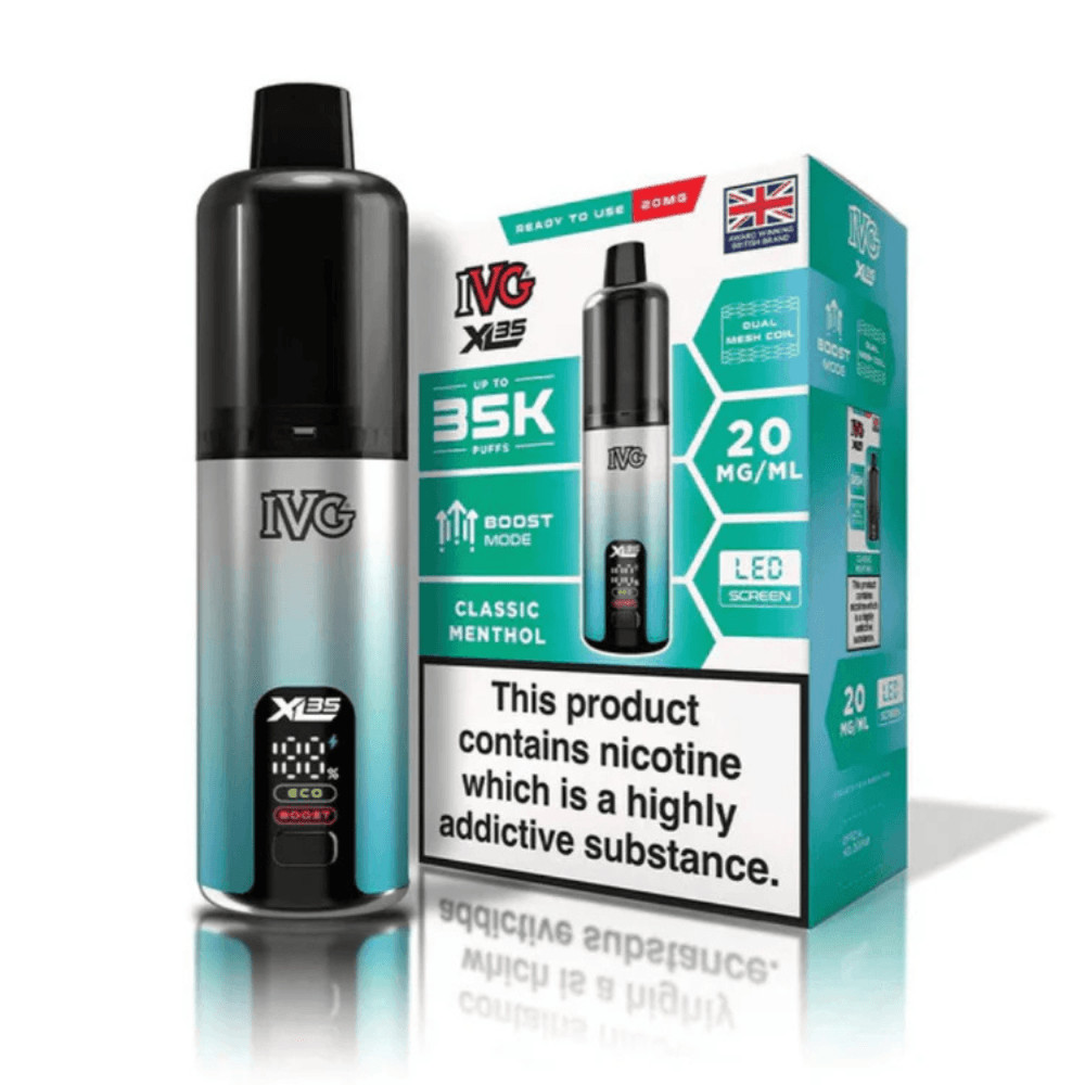  Classic Menthol IVG XL 35K Vape Kit