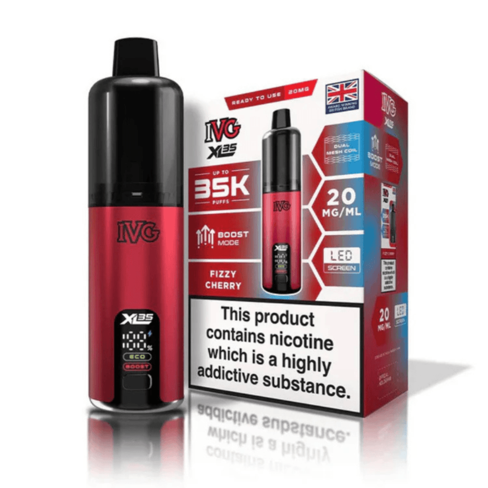  Fizzy Cherry IVG XL 35K Vape Kit