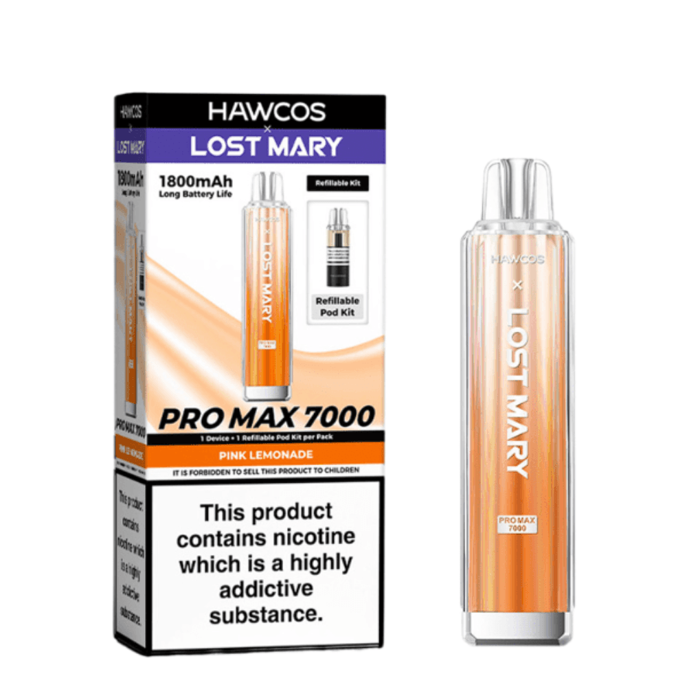  Pink Lemonade Hawcos x Lost Mary Pro Max 7000