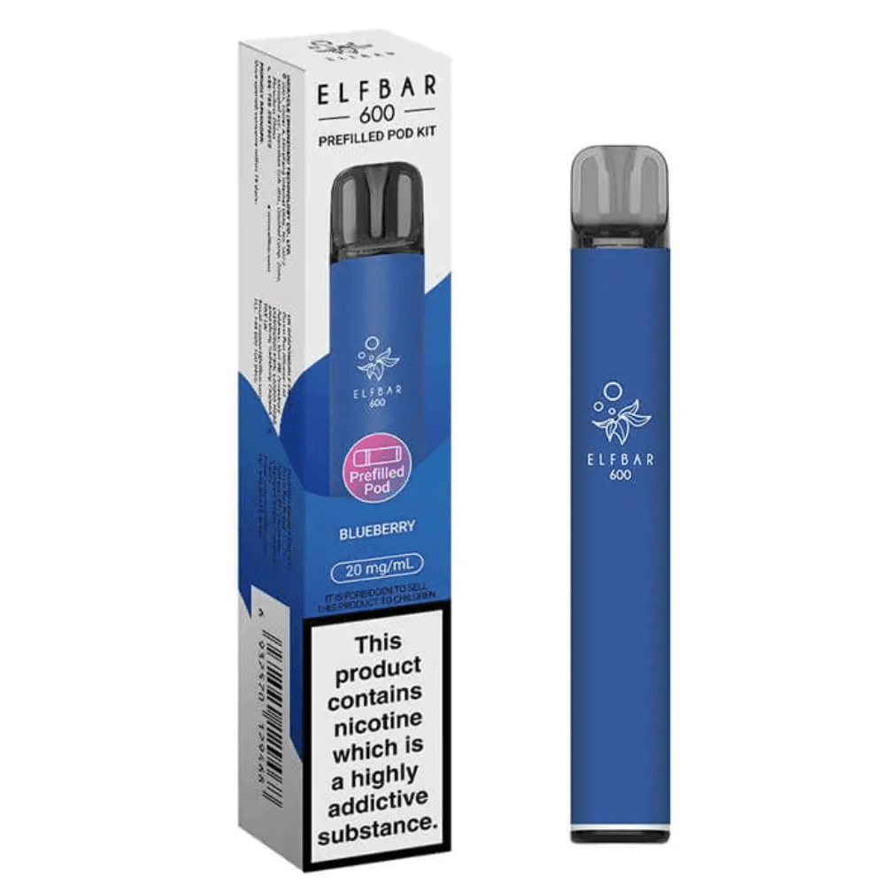  Blueberry Elf Bar 600 Vape Kit