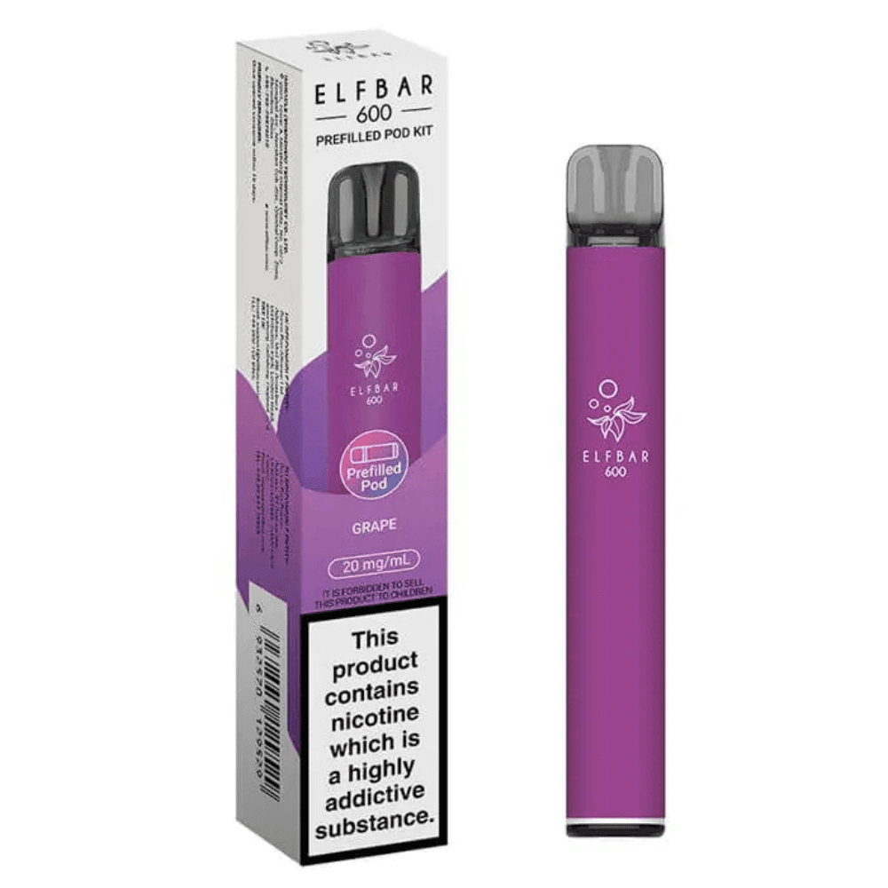 Grape Elf Bar 600 Vape Kit