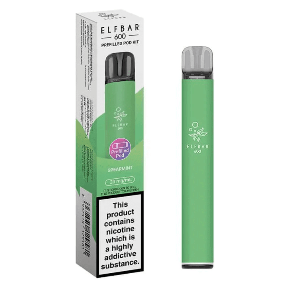  Spearmint Elf Bar 600 Vape Kit